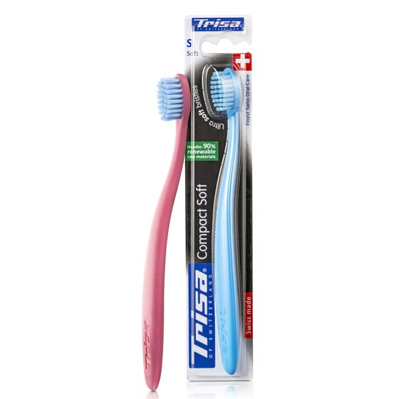 TRISA Compact Soft Toothbrush | © TRISA Compact Soft Toothbrush TRISA Compact Soft Toothbrush | © TRISA Compact Soft Toothbrush