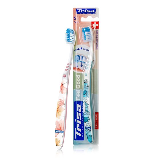 TRISA Feelgood toothbrush with Smart Clean | © TRISA Feelgood toothbrush with Smart Clean TRISA Feelgood toothbrush with Smart Clean | © TRISA Feelgood toothbrush with Smart Clean