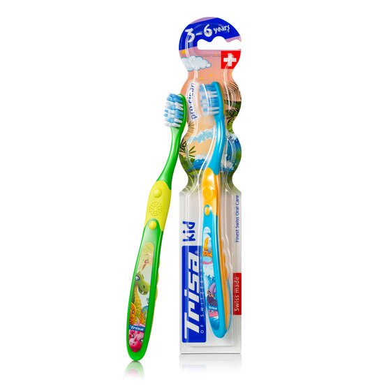 TRISA Kid Toothbrush Animal World | © TRISA Kid Toothbrush Animal World TRISA Kid Toothbrush Animal World | © TRISA Kid Toothbrush Animal World
