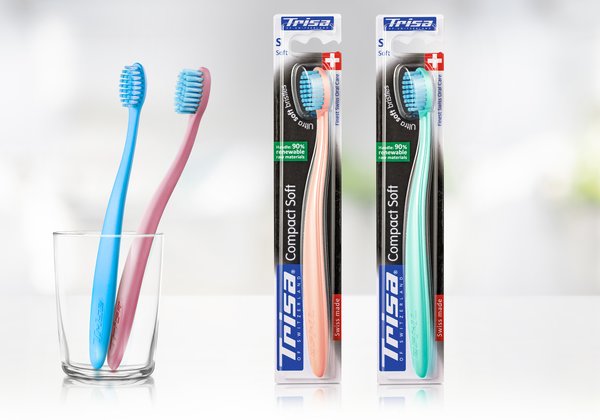 TRISA Compact Soft toothbrush - perfect in design | © TRISA Compact Soft toothbrush - perfect in design